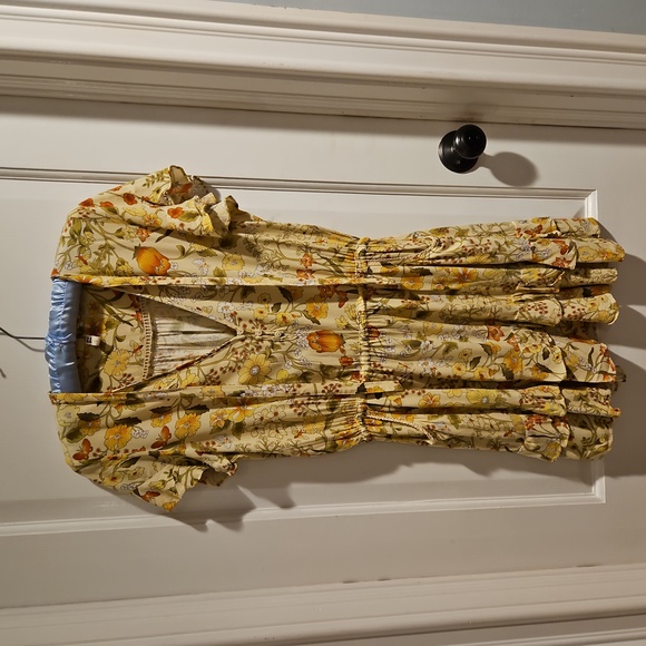 Spell | Dresses | Spell Sayulita Mini Dress In Sunflower Size S | Poshmark